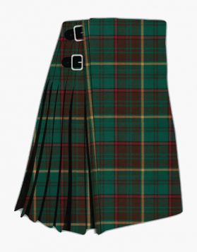 Men's Ontario Canadian Tartan Kilt - Front Image