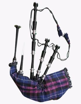 Pride of Scotland Tartan Bagpipes Set