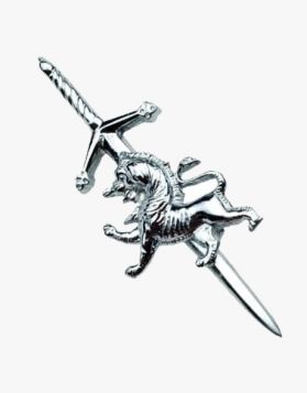 Scottish Rampant Lion Kilt Pin