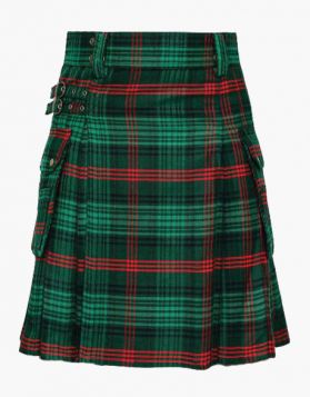 Scottish Rose Hunting Tartan Utility Kilt 