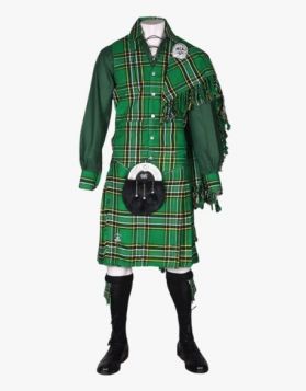 Traditional Irish National Kilt Outfit 