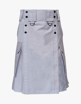 White Tactical Duty Utility Kilt