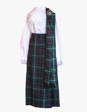 Women's Full Length Kilt Outfit