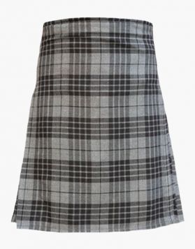 Women Gray Watch Tartan Kilt- Front Image
