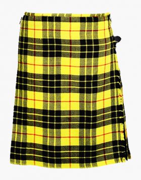 Women Macleod of Lewis Tartan Kilt- Back Image