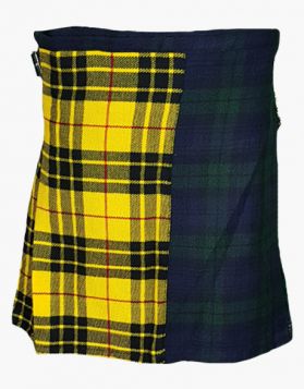 Women Modern Design Tartan Kilt- Front Image