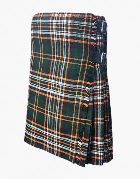 Womens Heritage of Ireland Tartan Kilt- Side Image
