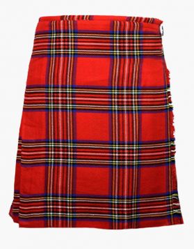 Women Royal Stewart Tartan Kilt- Front Image