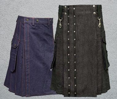 Denim Kilt